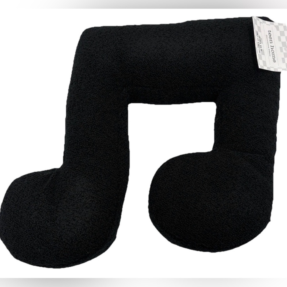 Zandora Teen Home Musical Note Throw Pillow - NWT - 15” x 15” ~ NEW